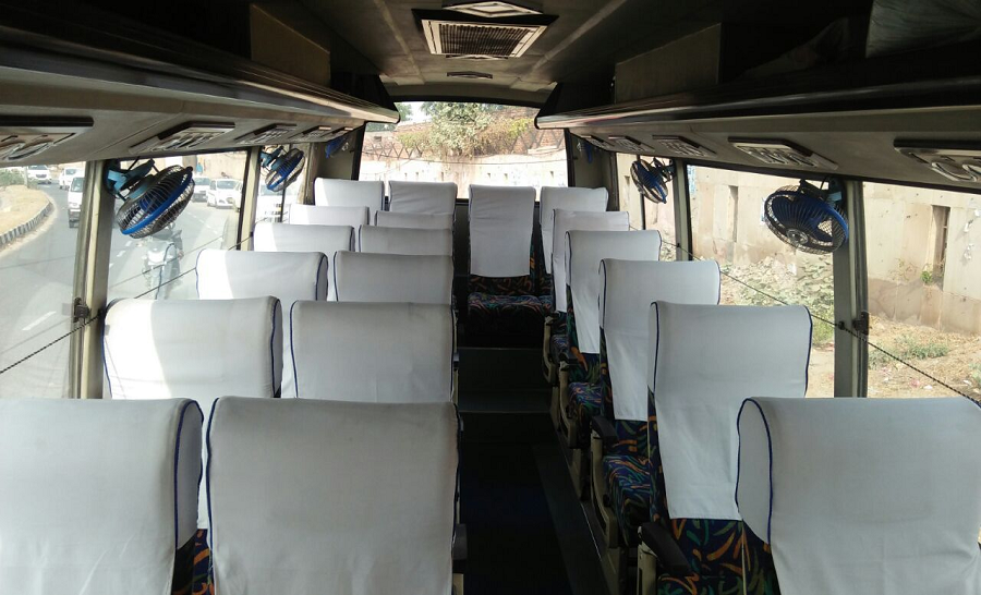 Mini Luxury Bus 21 Seater Coach Rental Images